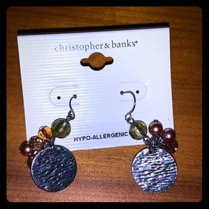 Christopher and Banks hypoallergenic earrings